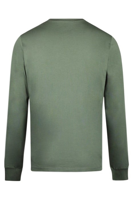 LONG SLEEVE GRAPHIC T-SHIRT DARK SAGE 2
