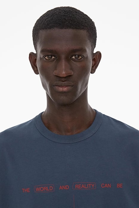 OUTER SP TEE COTTON PRUSSIAN BLUE 4