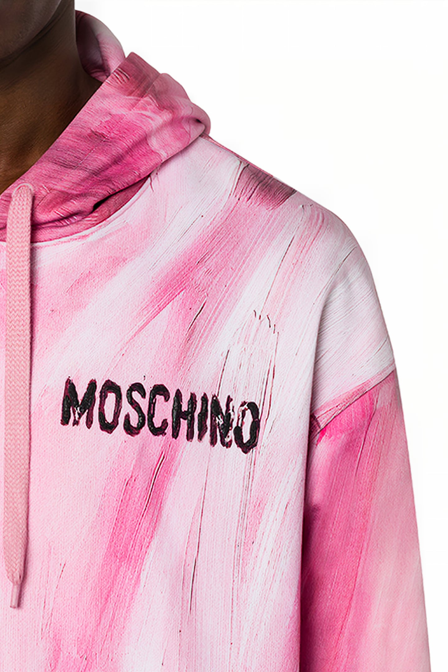 PAINTING HOODIE PINK 4