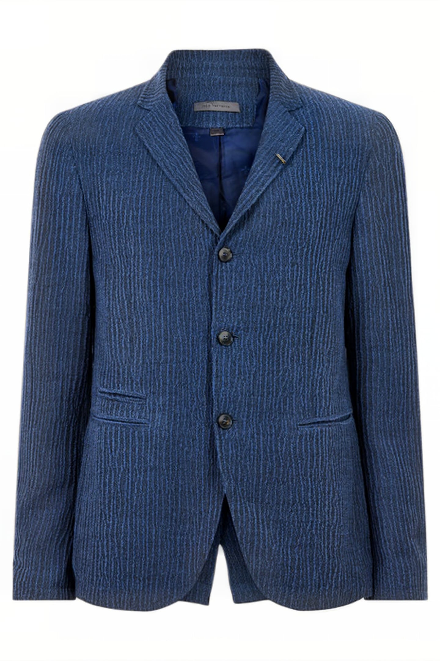 SLIM FIT NOTCH LAPEL JACKET W/ HOOK AND CADET BLUE 2