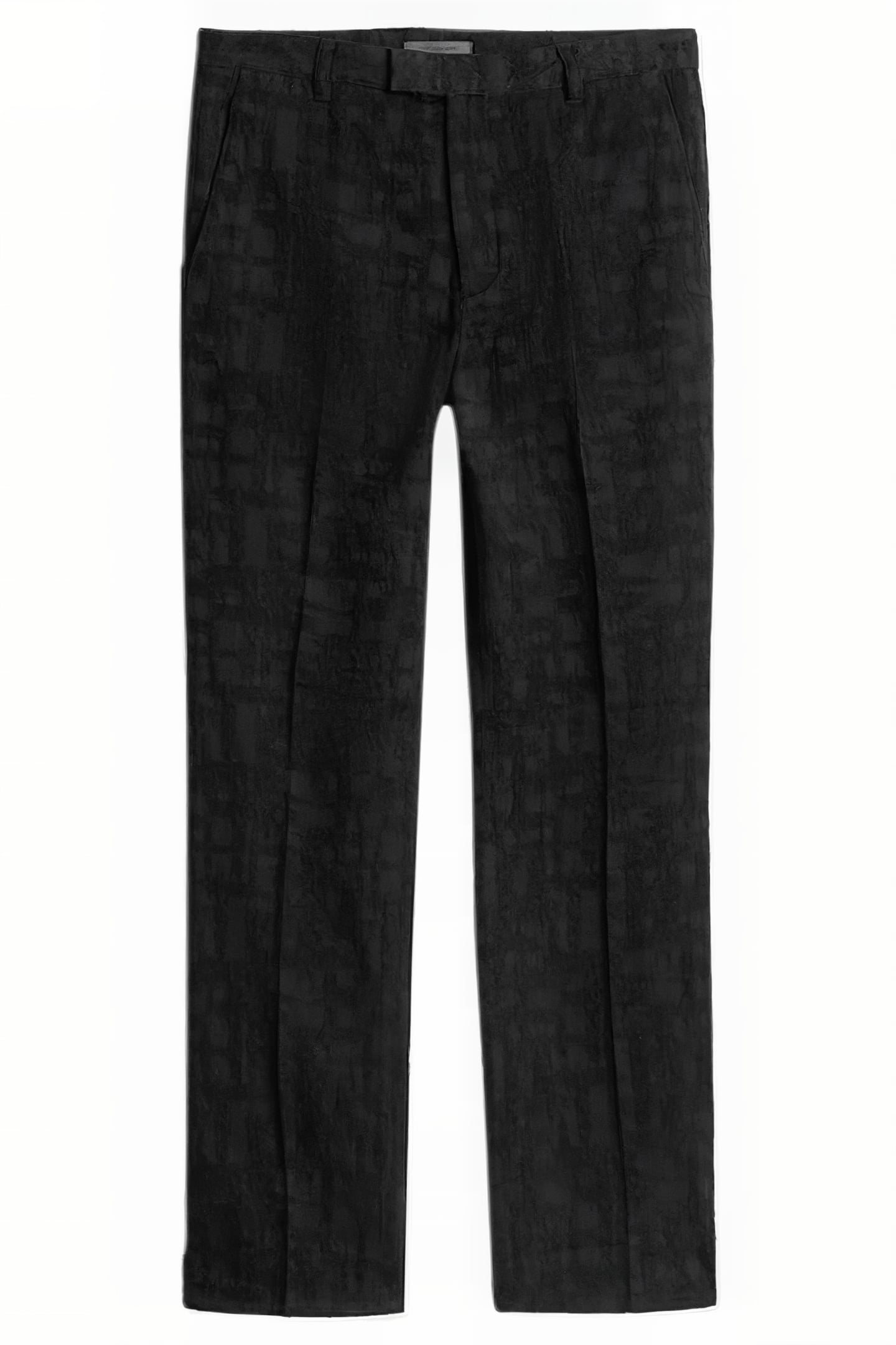 STRAIGHT FIT PANTS BLACK 1