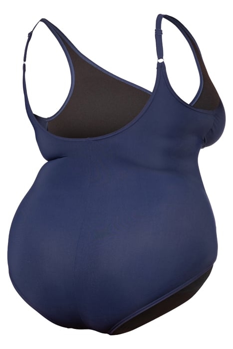 WOMEN'S BODYLIFT SWIMSUIT MAURA U BACK P NAVY 7