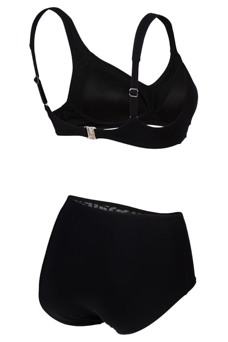 WOMEN'S BODYLIFT SWIMSUIT MANUELA TWO PI BLACK 4