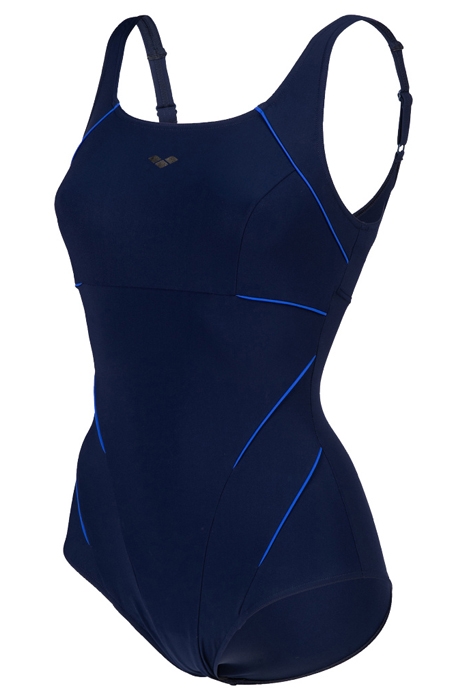 W JEWEL ONE PIECE LOW C CUP R NAVY-BRIGHT BLUE 3
