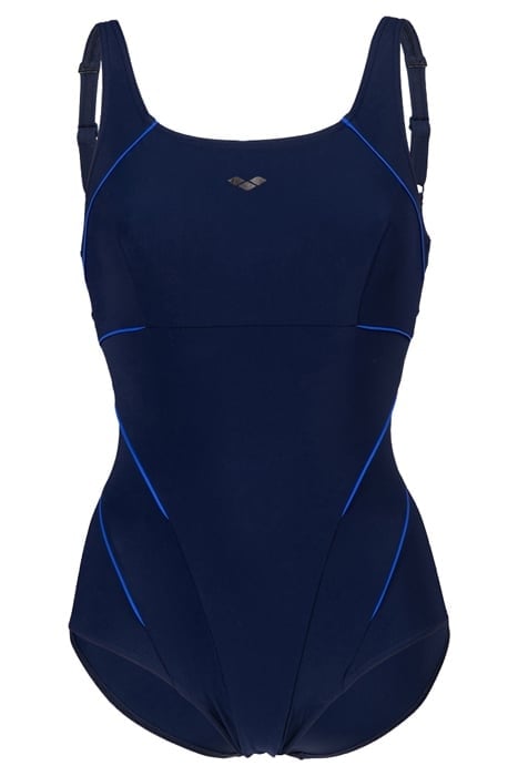 W JEWEL ONE PIECE LOW C CUP R NAVY-BRIGHT BLUE 1