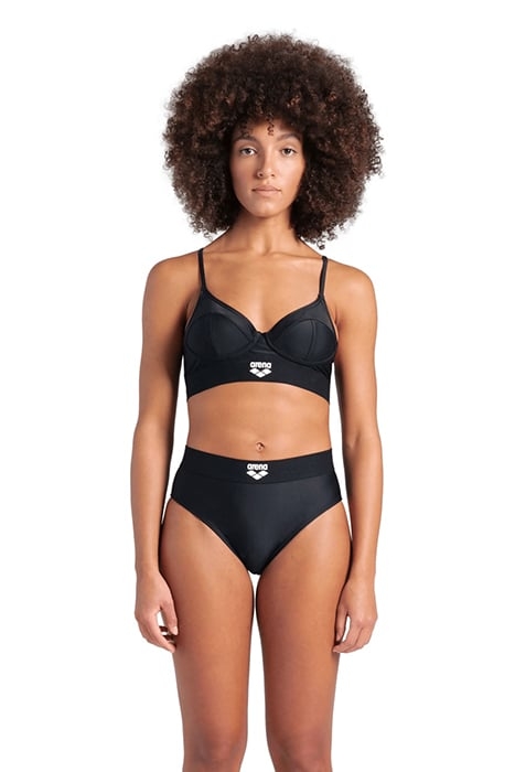 WOMEN'S ARENA BICOLORE ELASTIC BRASSIERE BLACK 1