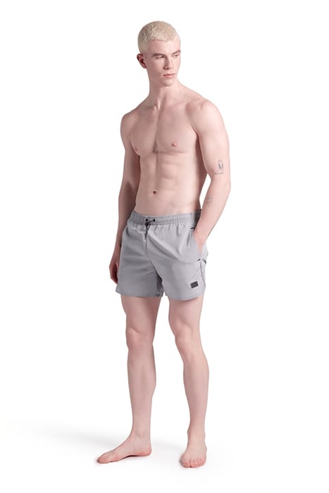 MEN'S ARENA TECH WOOL SHORT LIGHT GREY 3