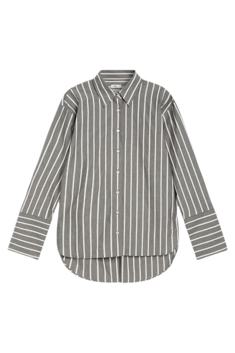 SHIRT HIGH CUFF WASHED BLACK 4