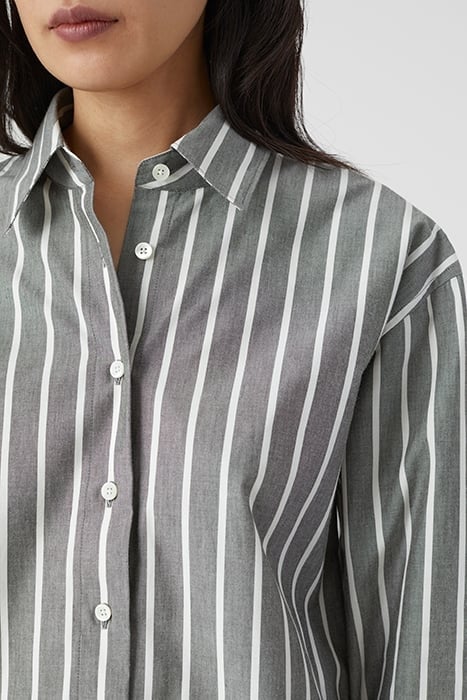 SHIRT HIGH CUFF WASHED BLACK 6