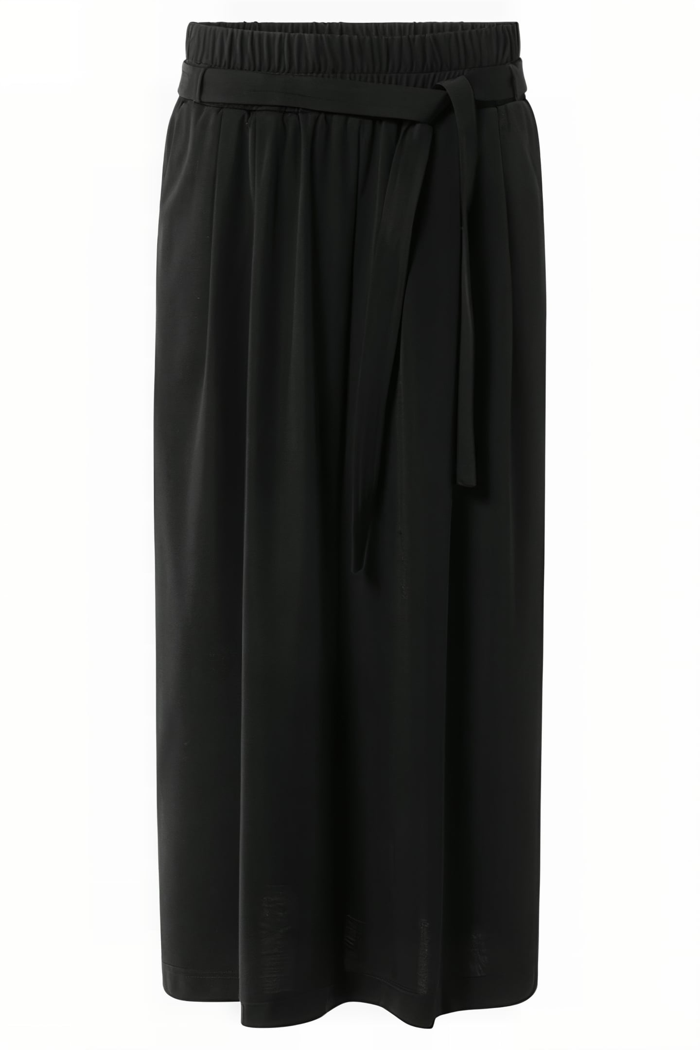 COMMA SKIRT-LONG BLACK 4