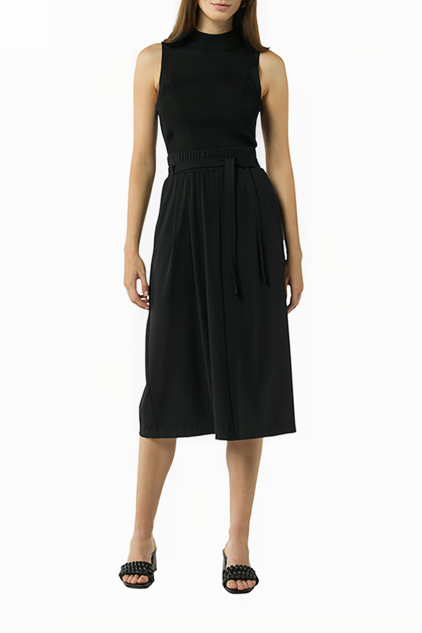 COMMA SKIRT-LONG BLACK 2