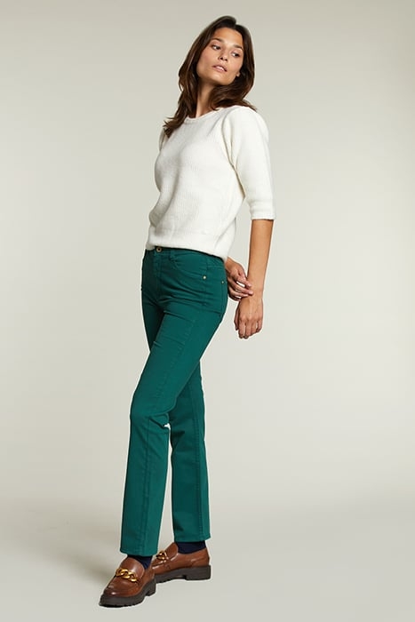 KHAKI LONG 5-POCKET PANTS 3