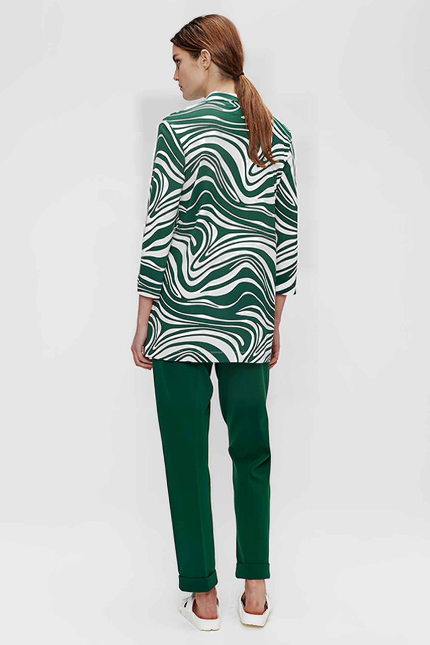 TUNIC POLO TOP SPRING GREEN 3