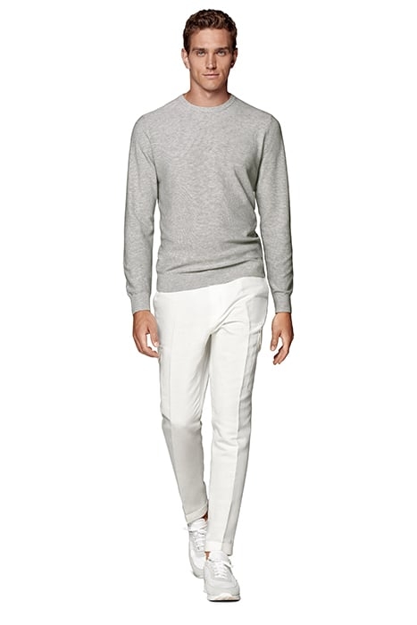 LIGHT GREY CREWNECK 3