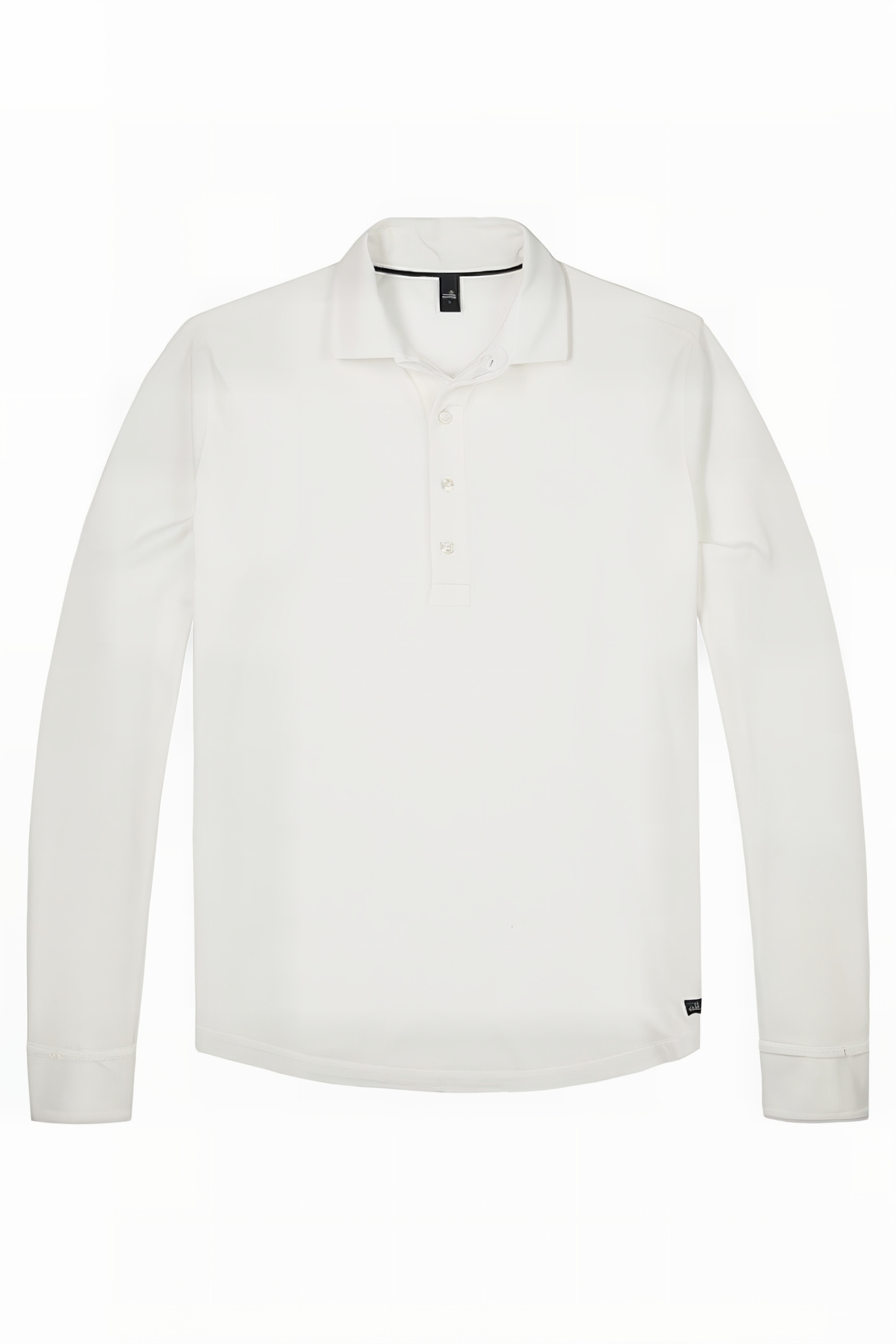 THOMSON | TAILORED JERSEY POLOSHIRT PURE WHITE 1