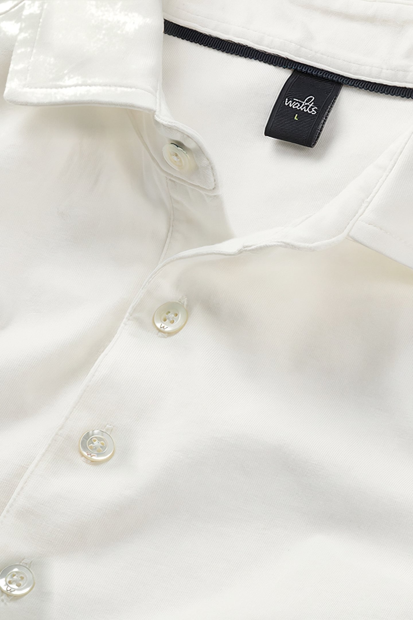 THOMSON | TAILORED JERSEY POLOSHIRT PURE WHITE 2