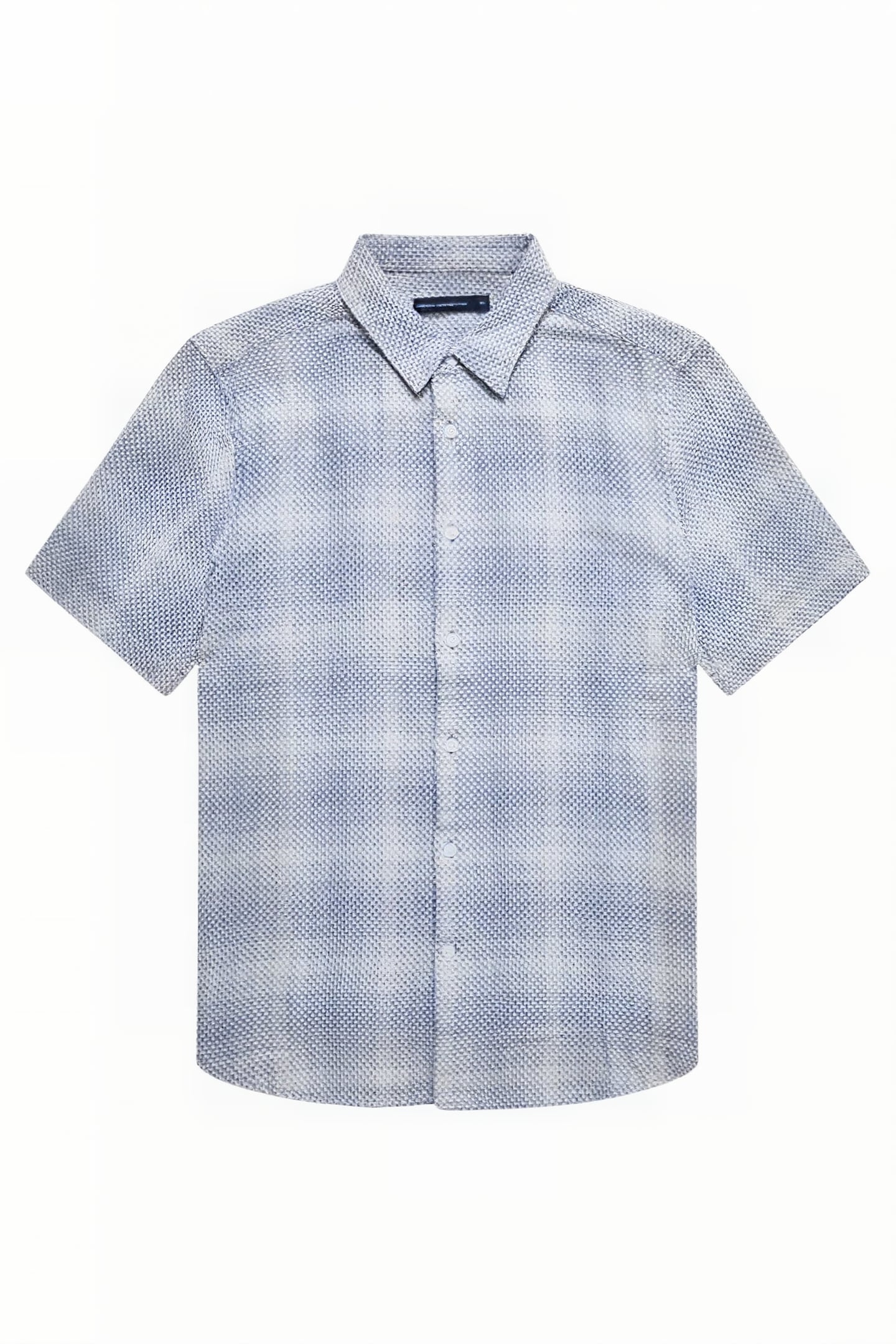 BERROW DOBBY COTTON SHIRT WHITE 3