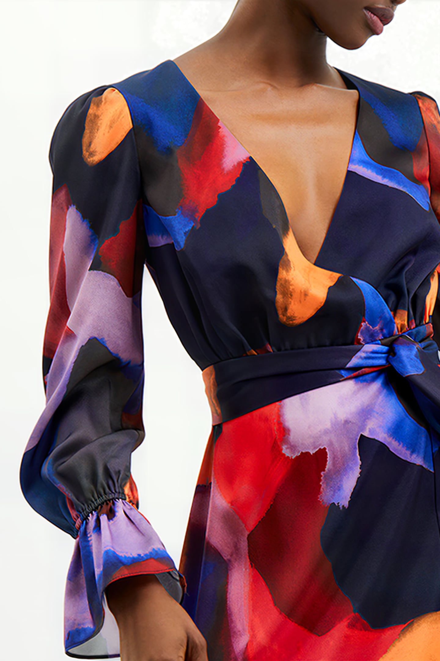 ISADORA DRAPE L/S MAXI DRESS MISC. 5