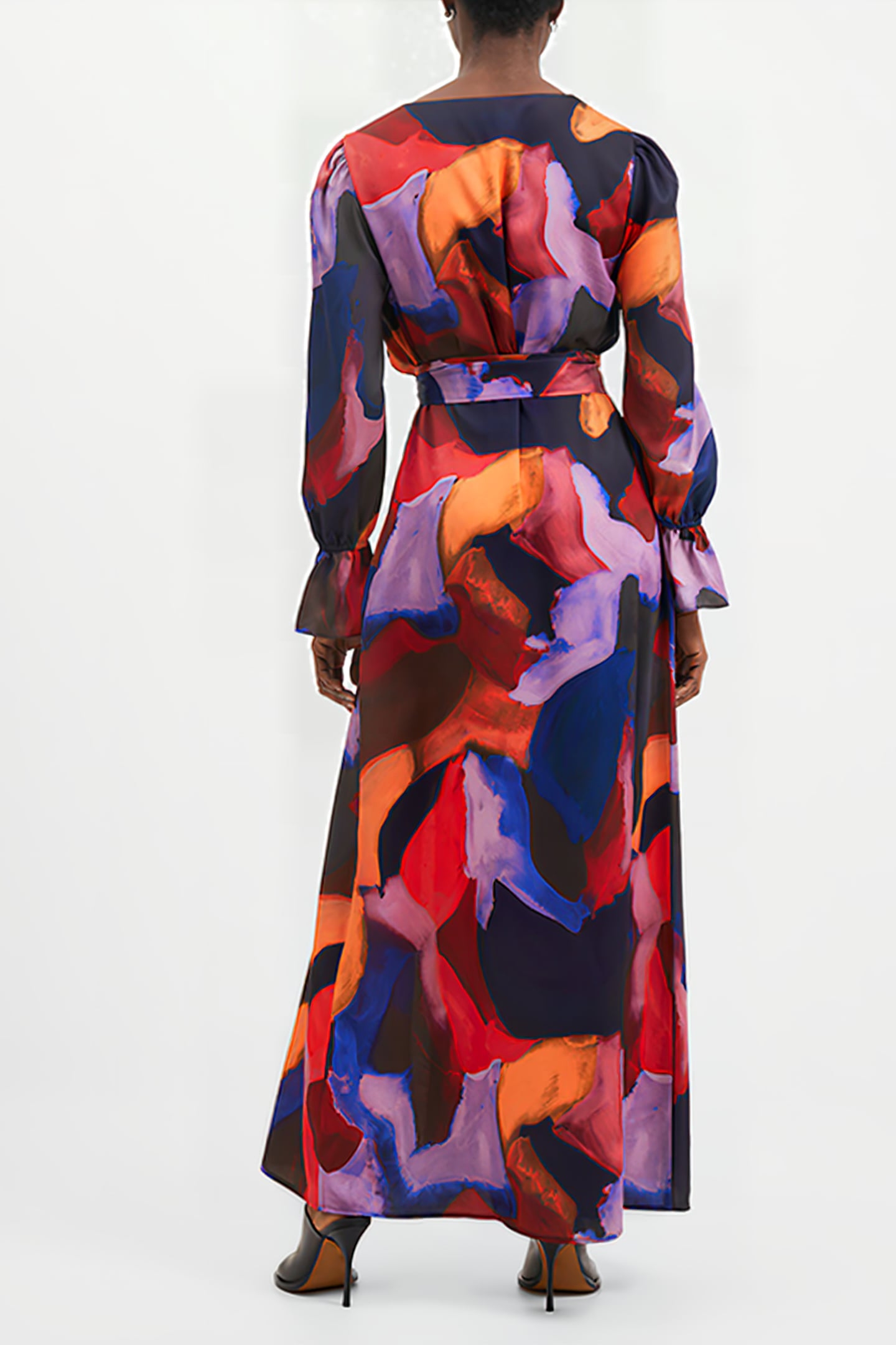 ISADORA DRAPE L/S MAXI DRESS MISC. 2