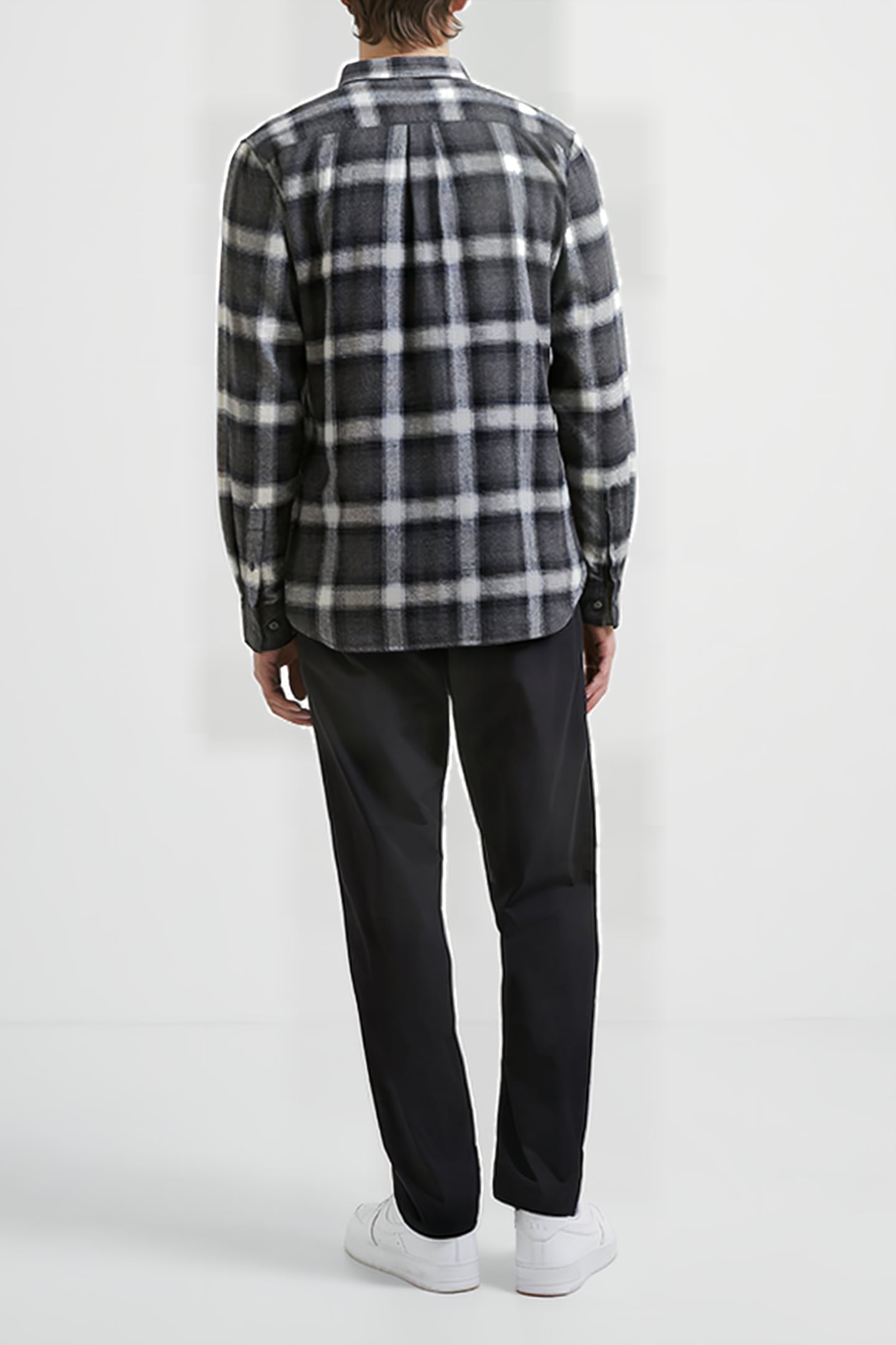 CHECKED FLANNEL BLACK 3