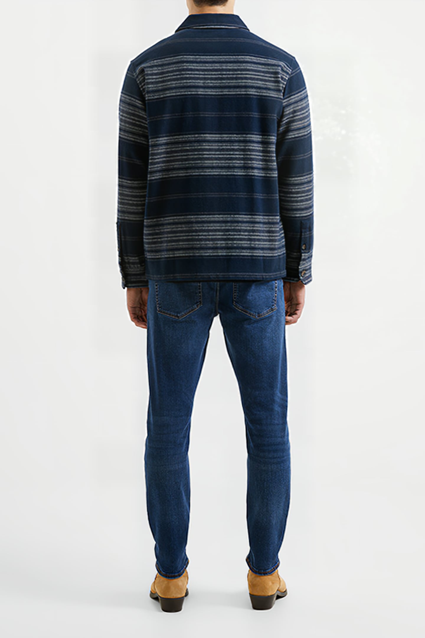 HEAVY TWILL STRIPE BLUE 3