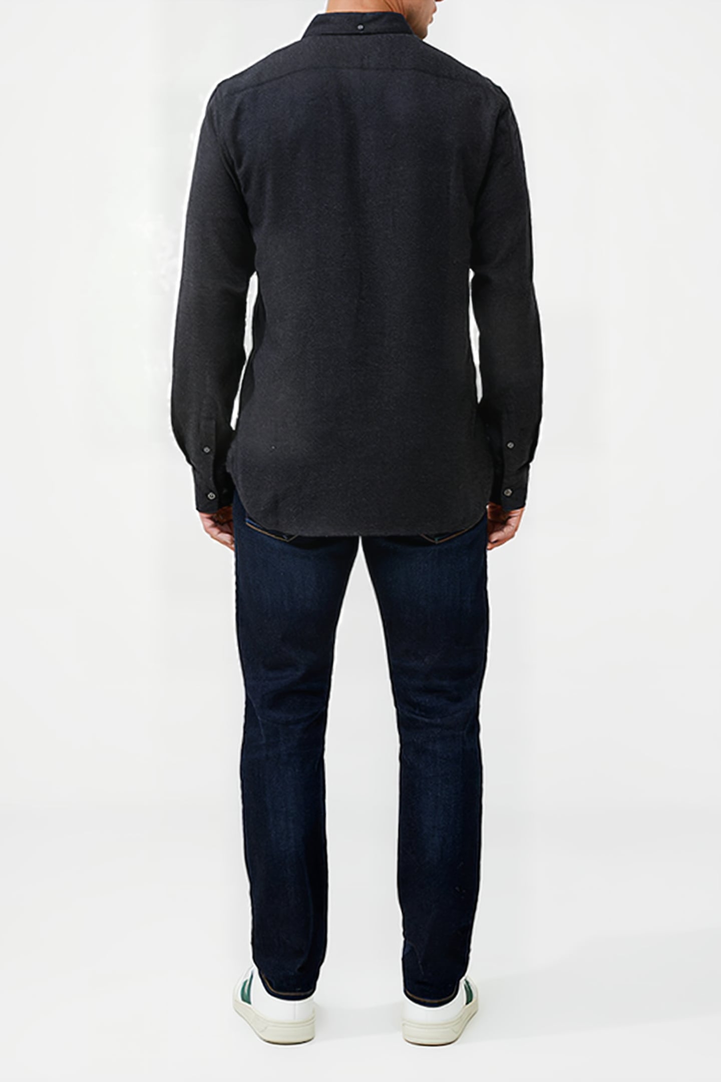 2 POCKET FLANNEL LS MR BLACK 3