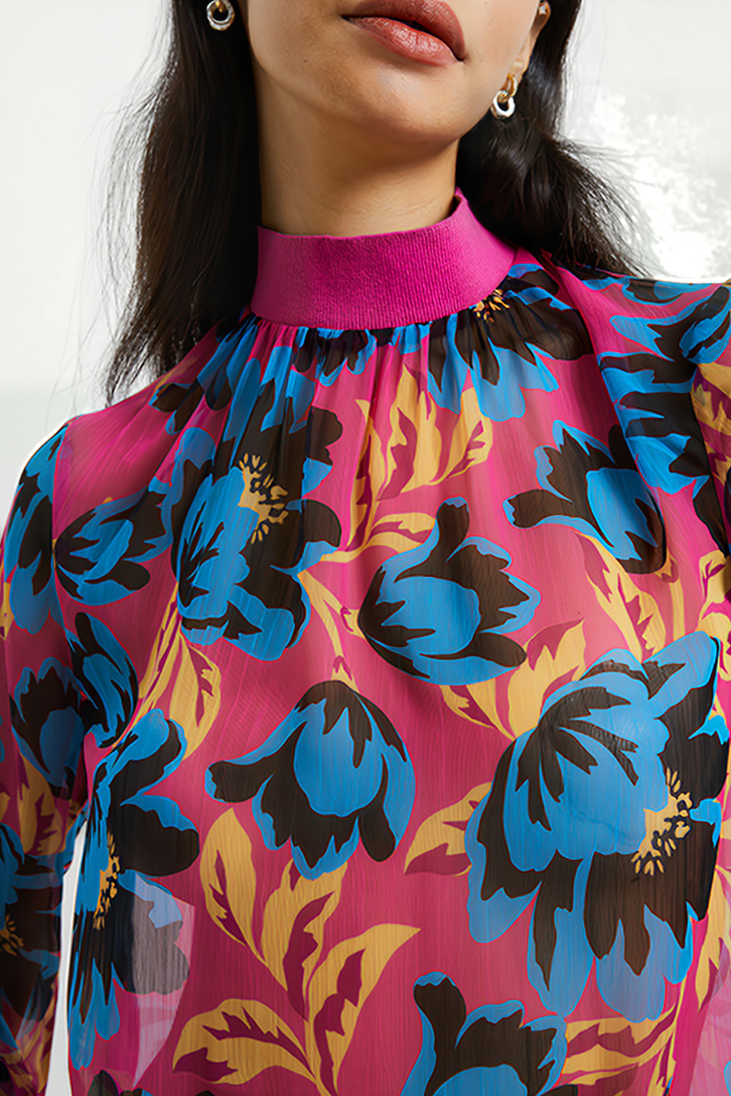 DARLA ELOISE L/S HIGH NK TOP PURPLE 5