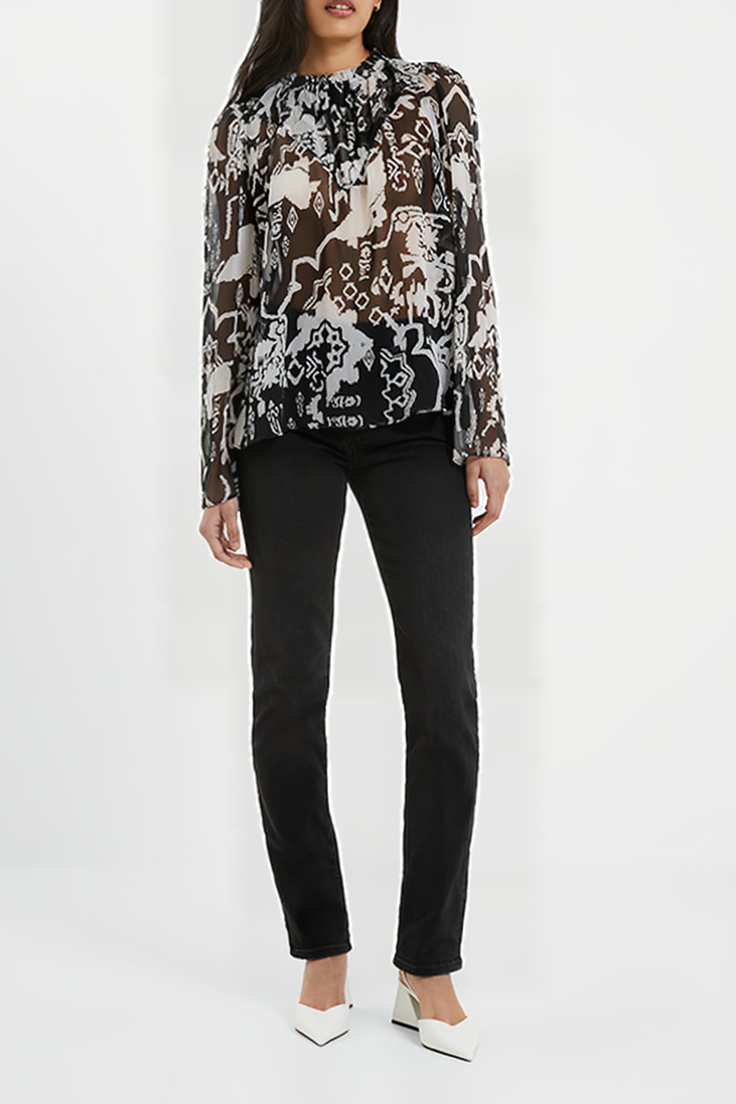 DEON HALLIE HIGH NK POPOVER BLACK 2