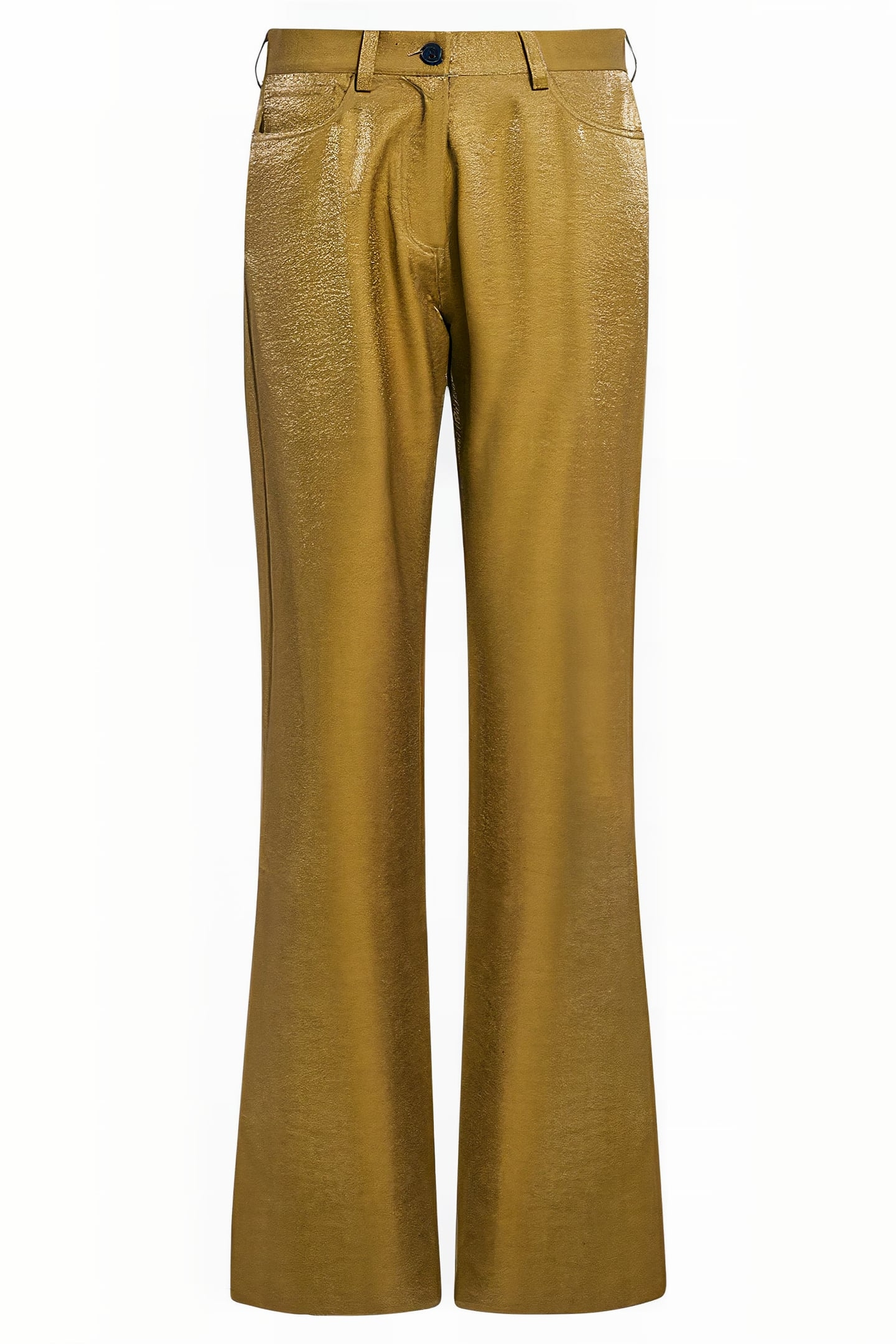 CAMMIE SHIMMER TROUSERS BROWN 5