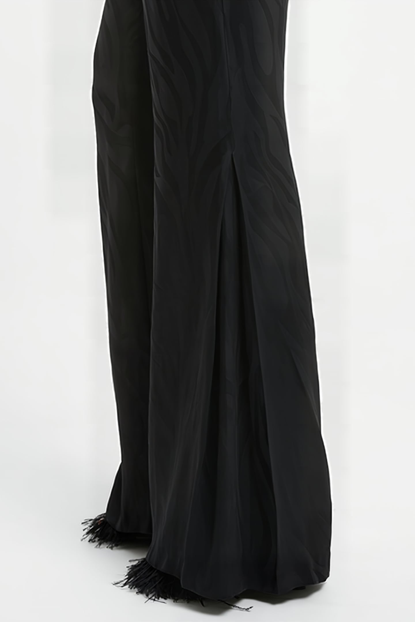 ABA SATIN TROUSER BLACK 5
