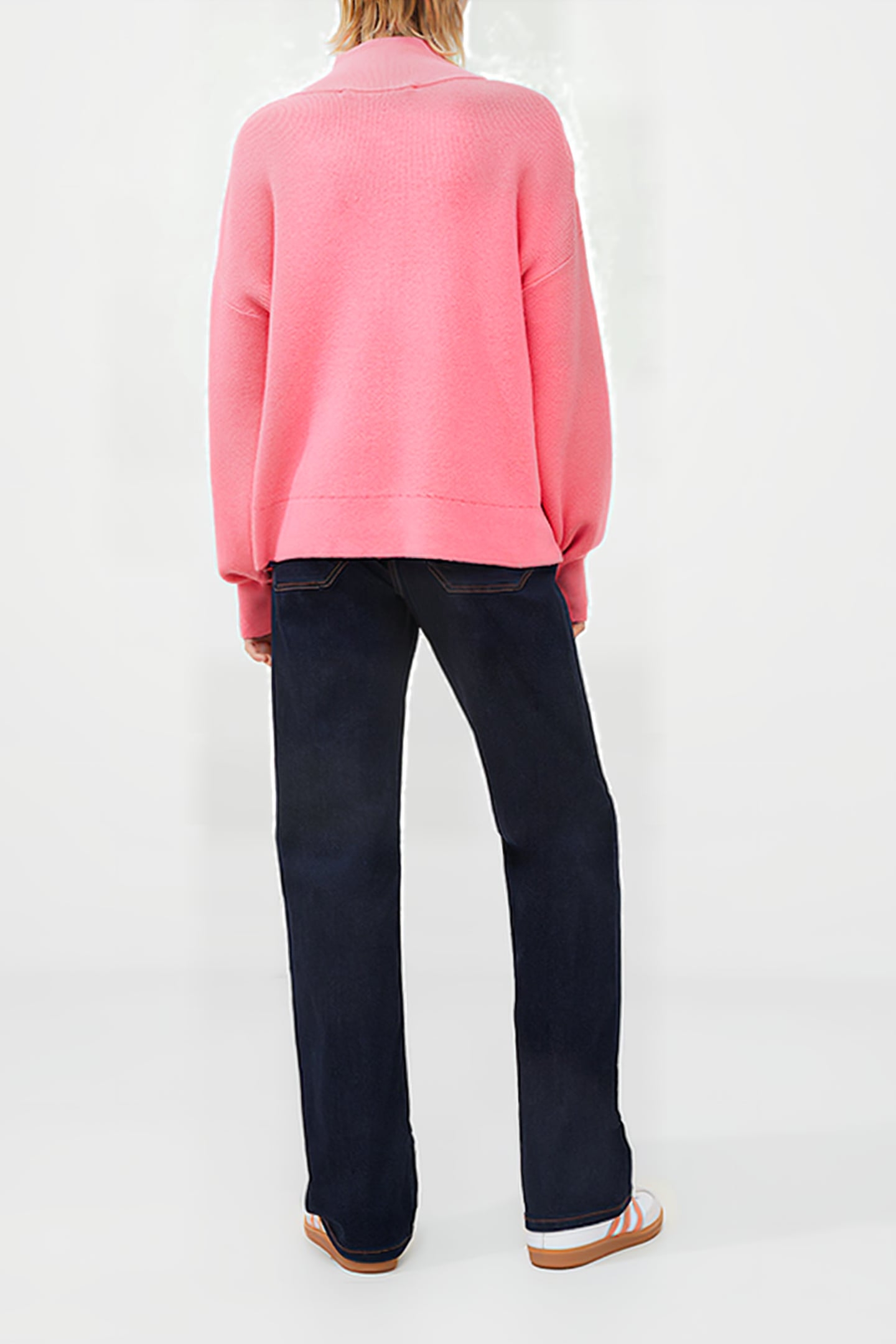 BABYSOFT HALF ZIP JUMPER RED 2