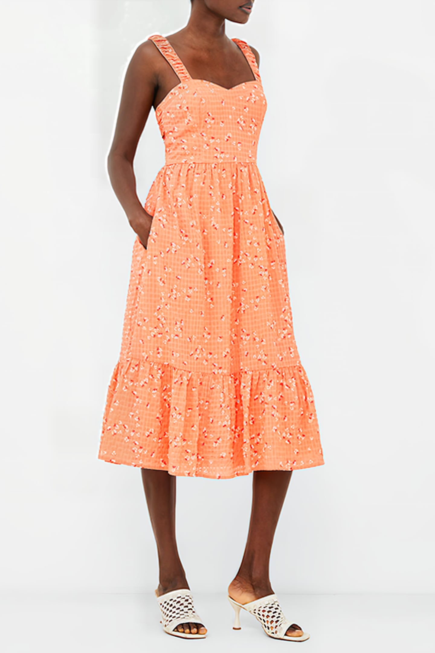 ERIN GRETTA DRESS RED 1