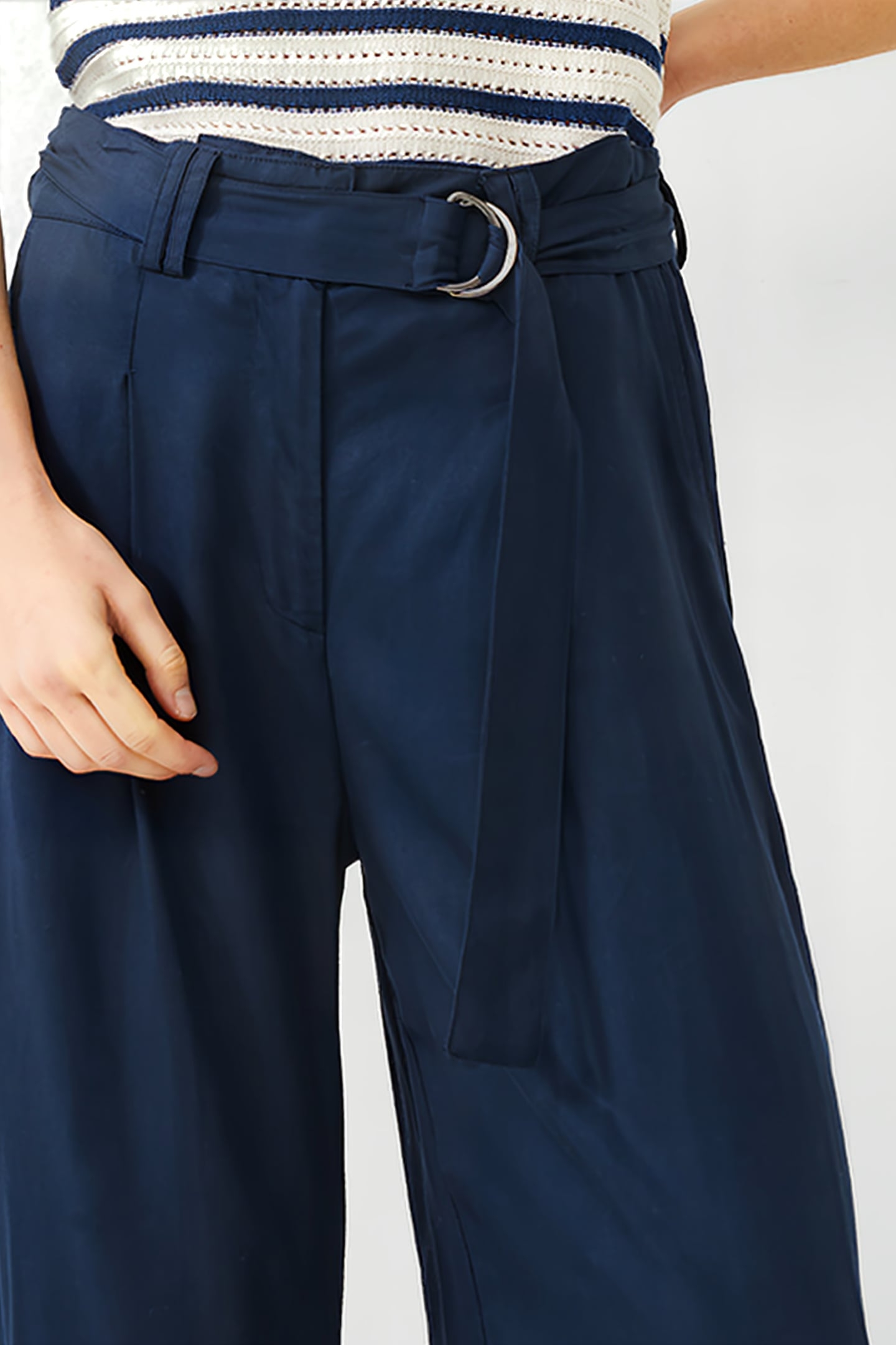 ELKIE TWILL TROUSER BLUE 4