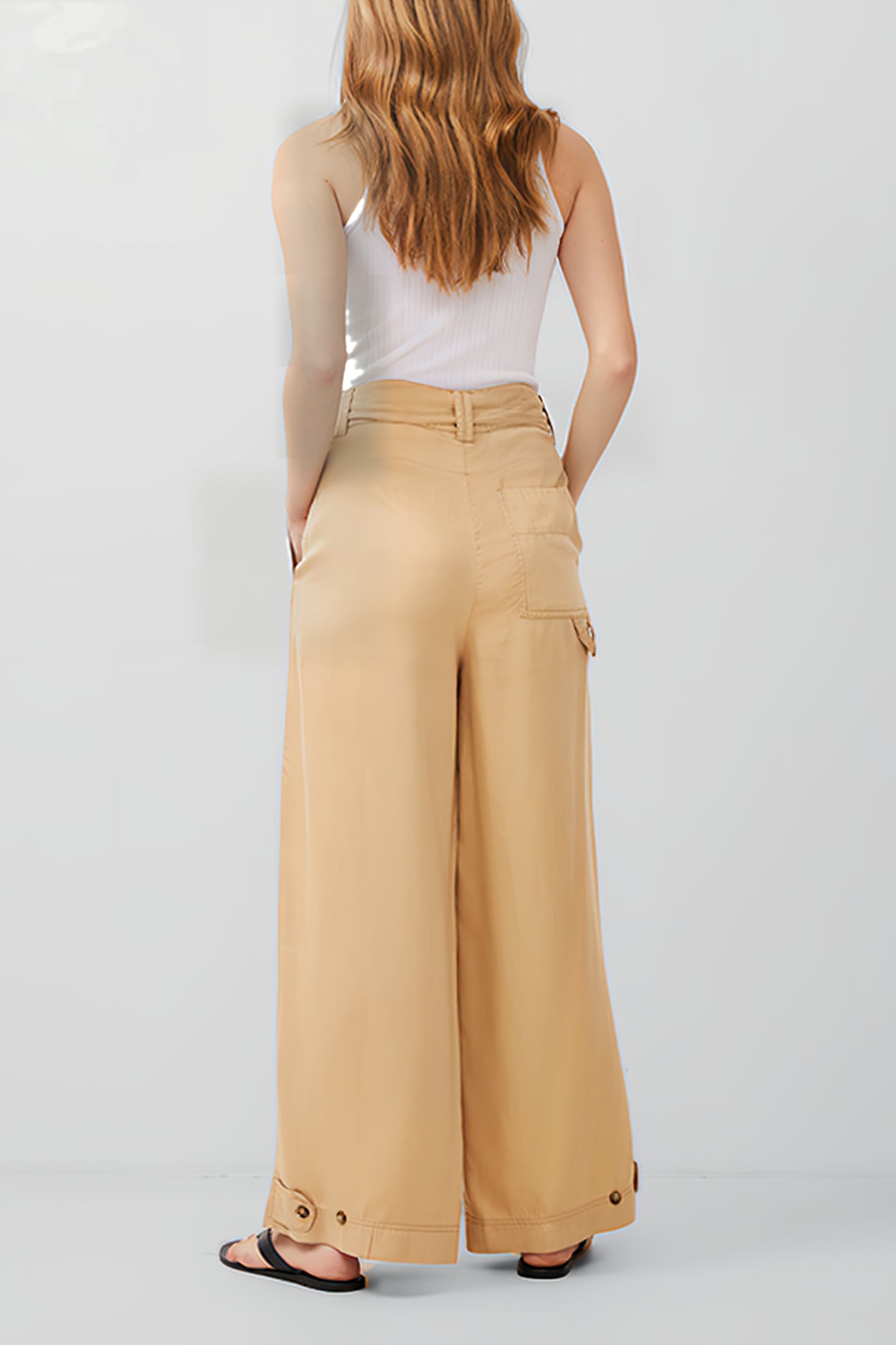 ELKIE TWILL TROUSER BROWN 3
