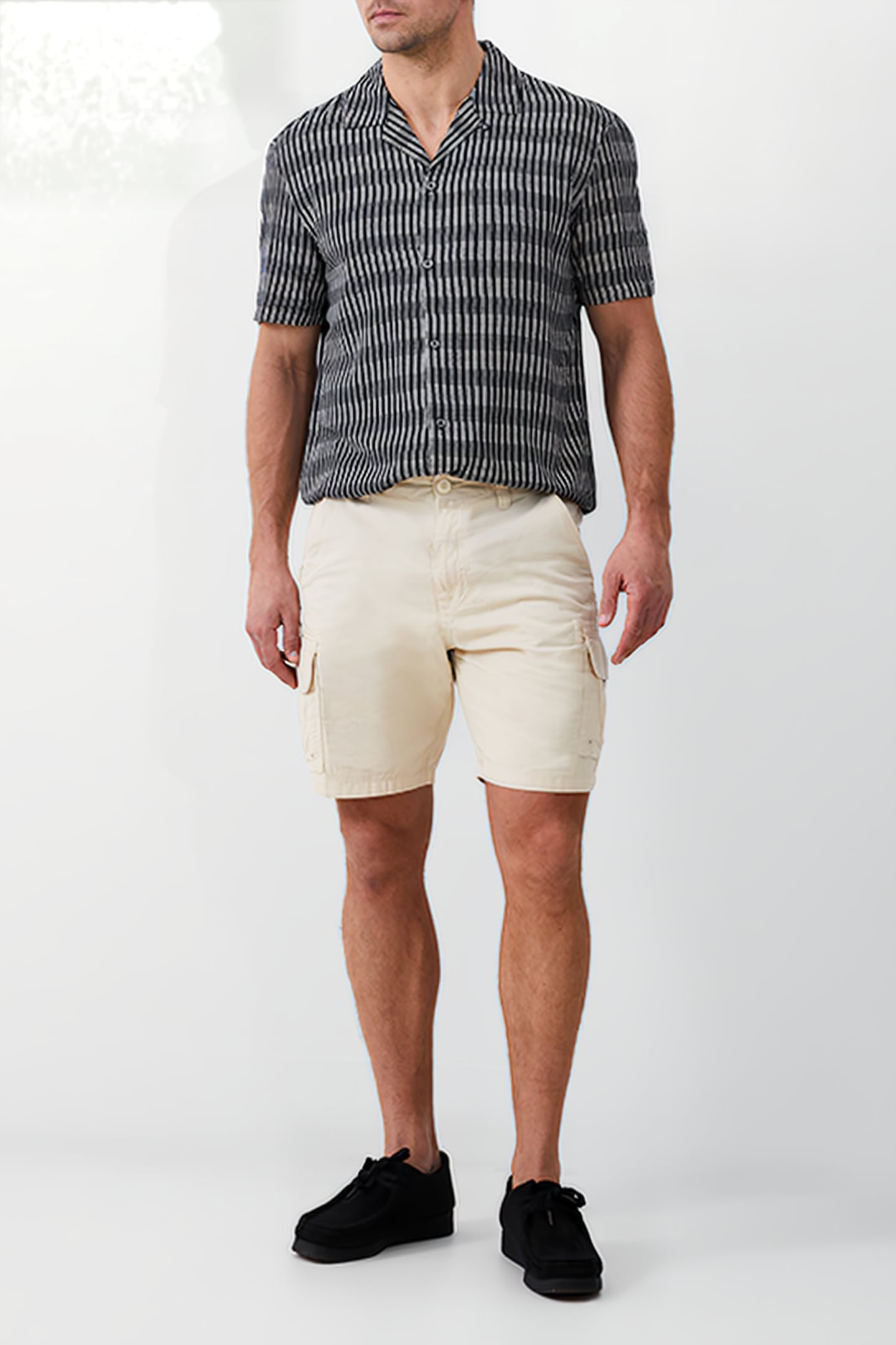 RIPSTOP CARGO SHORTS BROWN 1