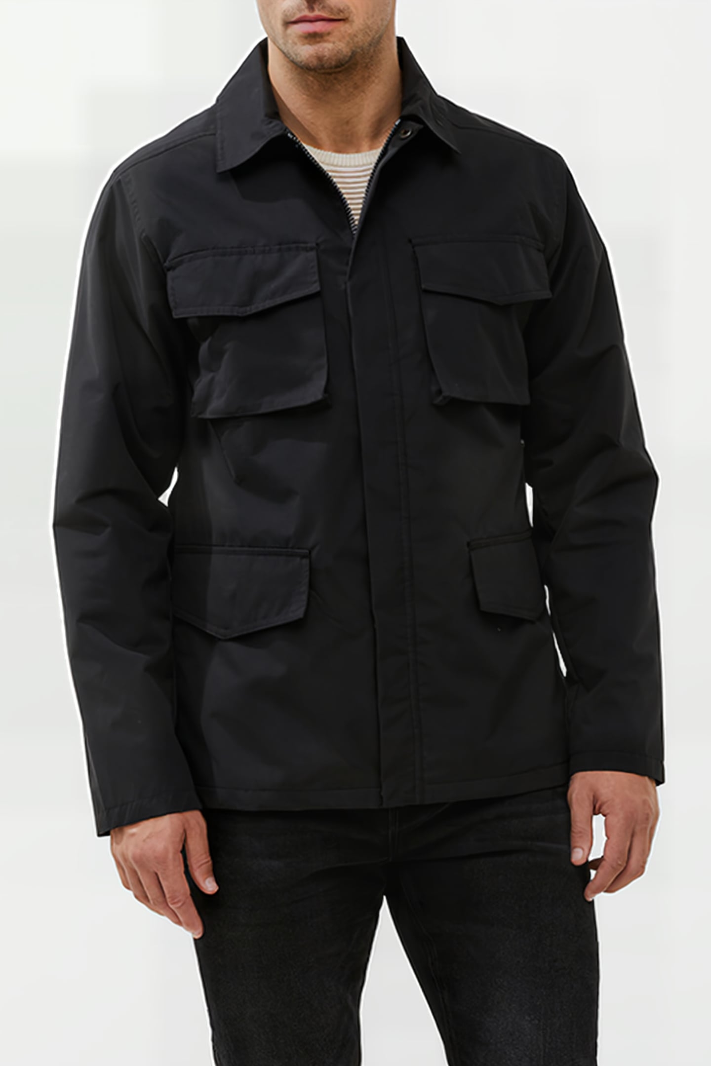 FIELD JACKET BLACK 1