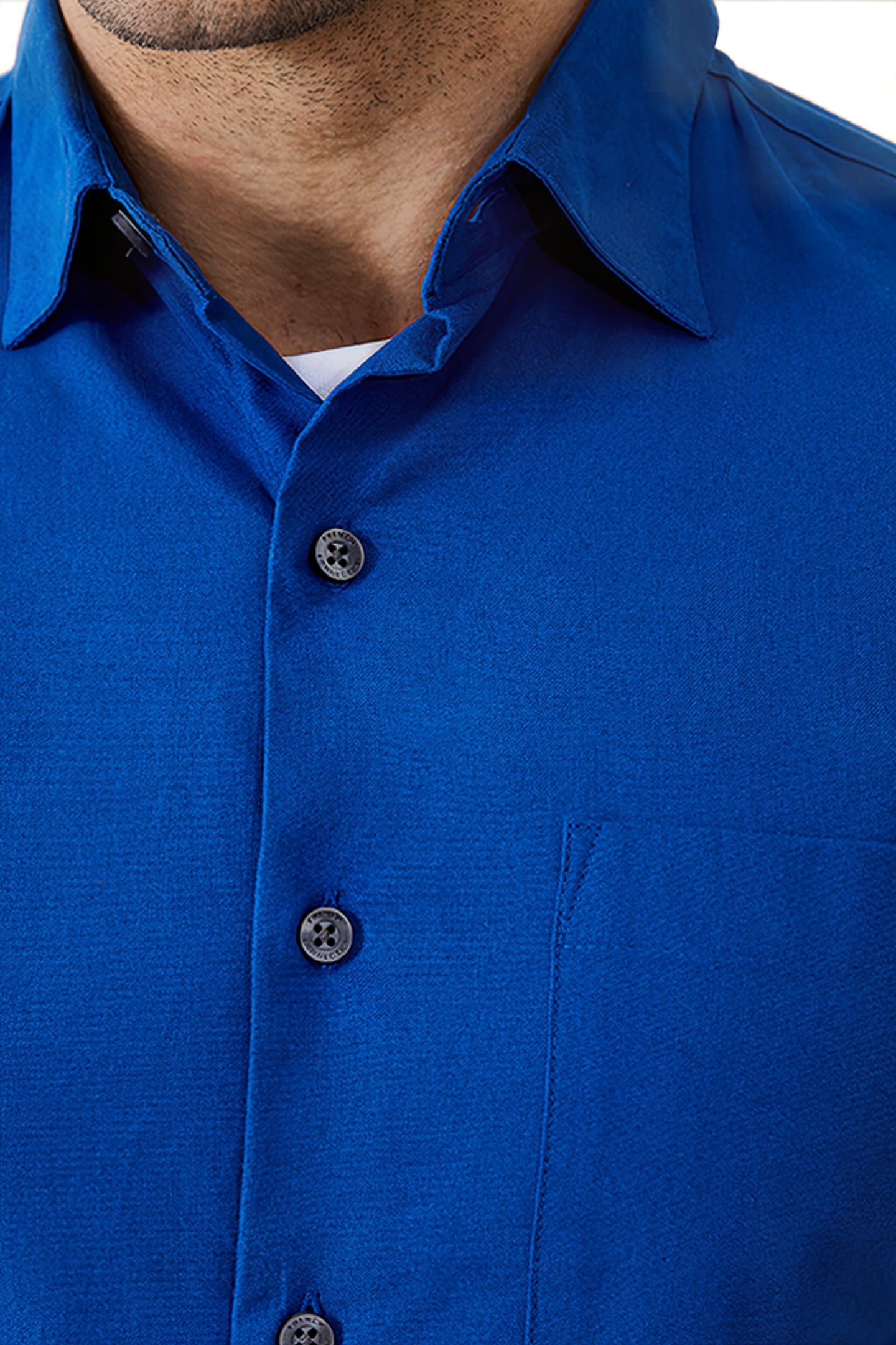 SHORT SLEEVE OXFORD SHIRT BLUE 4