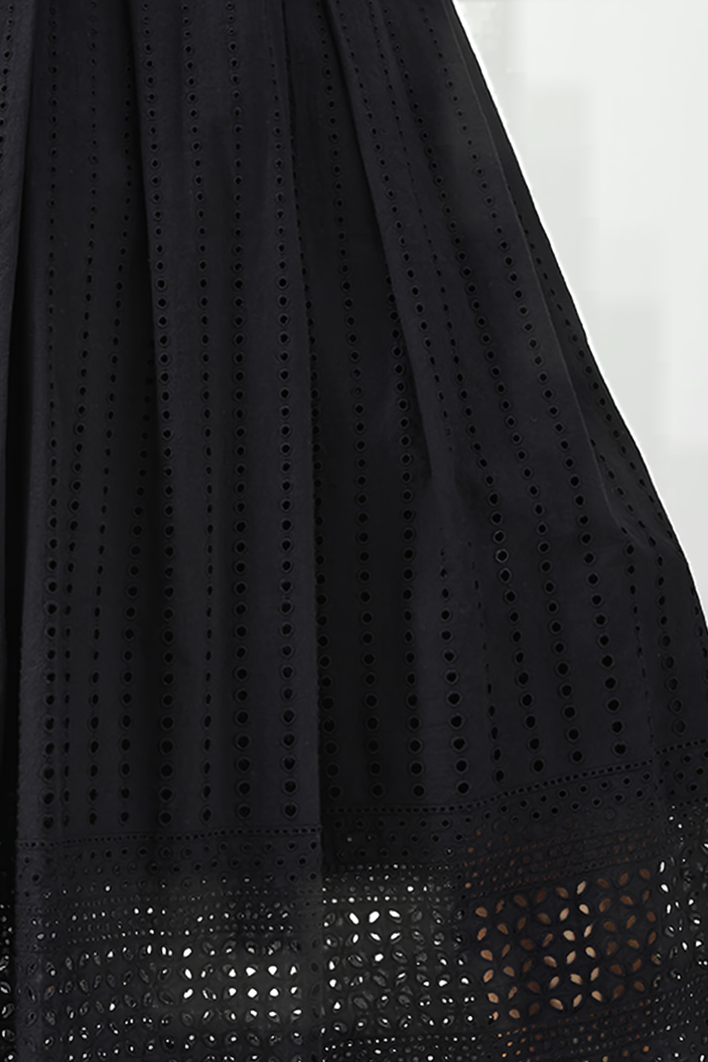 ABANA BITON BROIDERIE DRESS BLACK 5