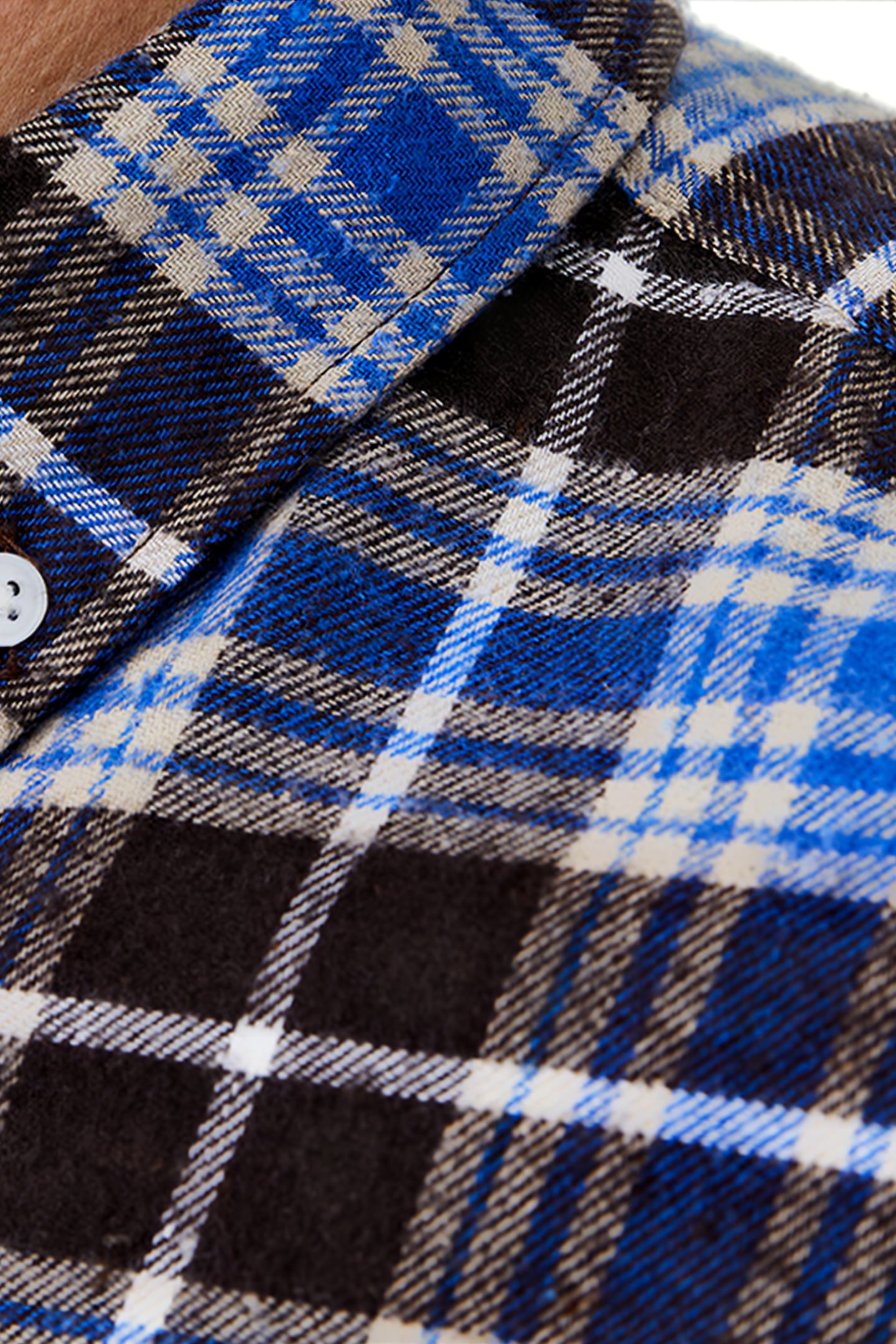 FLANNEL REGULAR FIT SHIRT ZERM BLUE 4