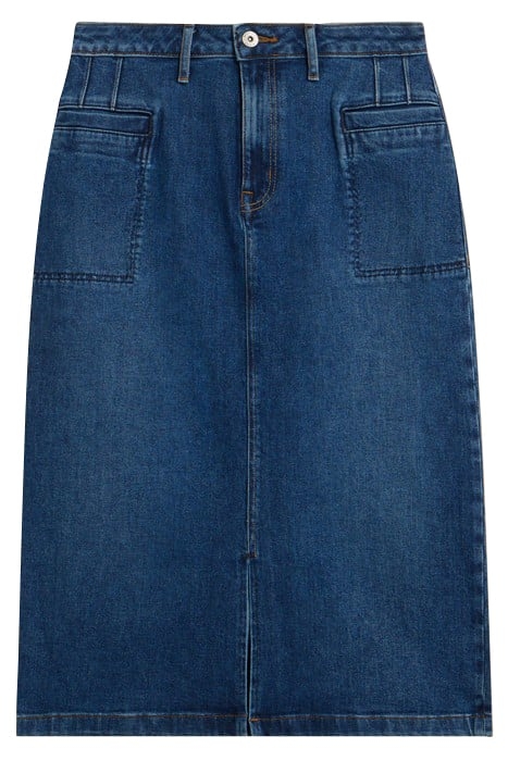 PENNY DENIM MIDI SKIRT MID DENIM 3