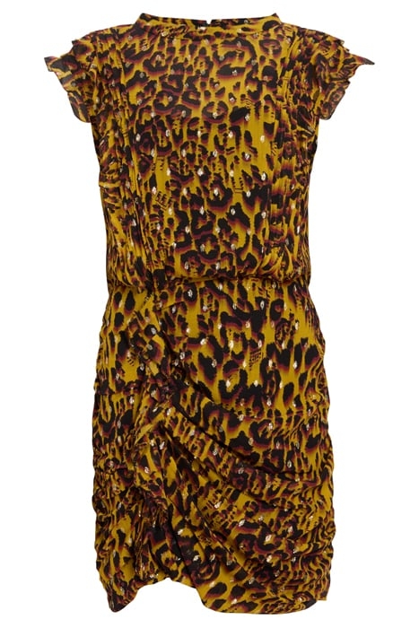 HALI DRESS TERESA DEEP YELLOW 4