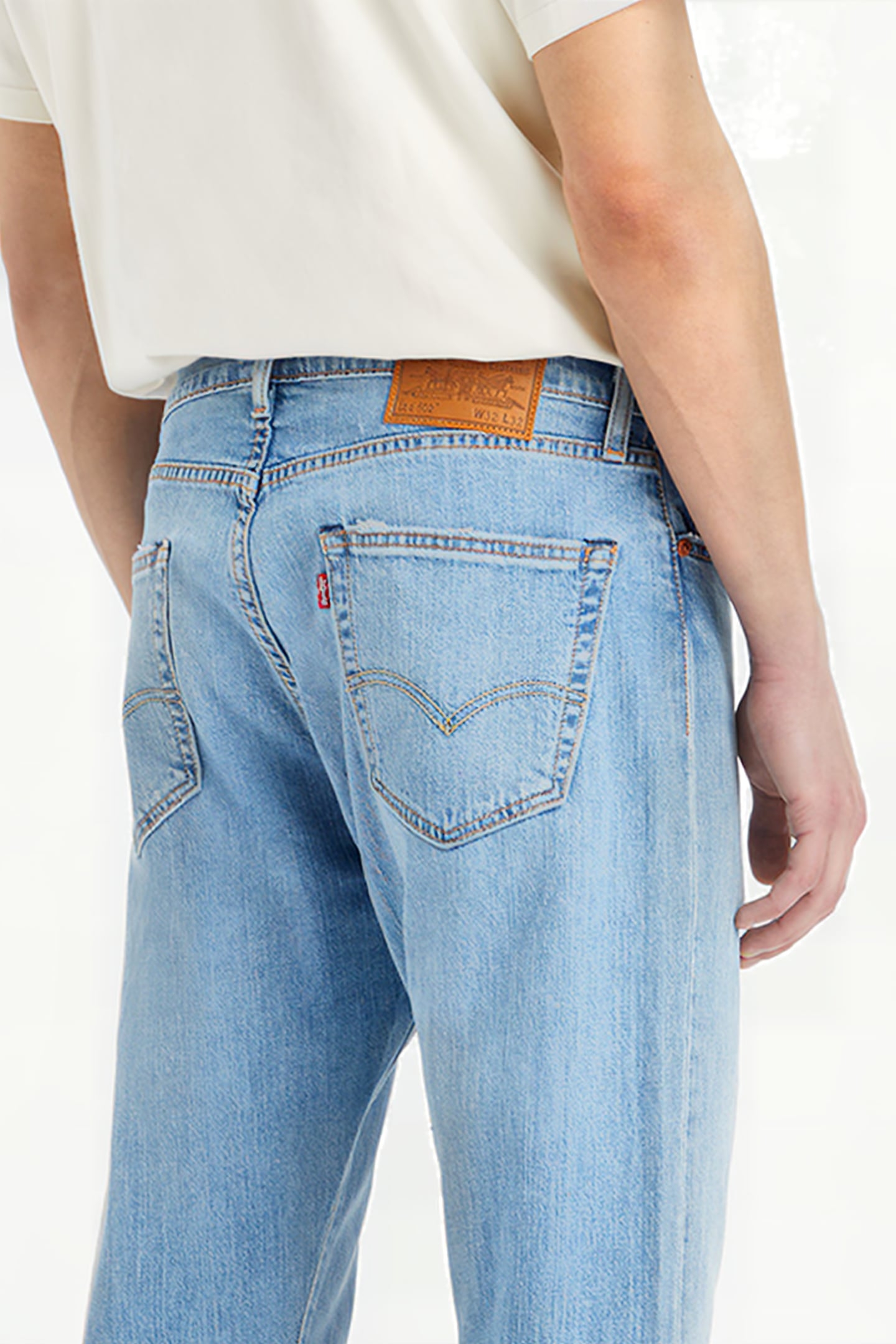 502 STRAIGHT JEANS BLUE 7