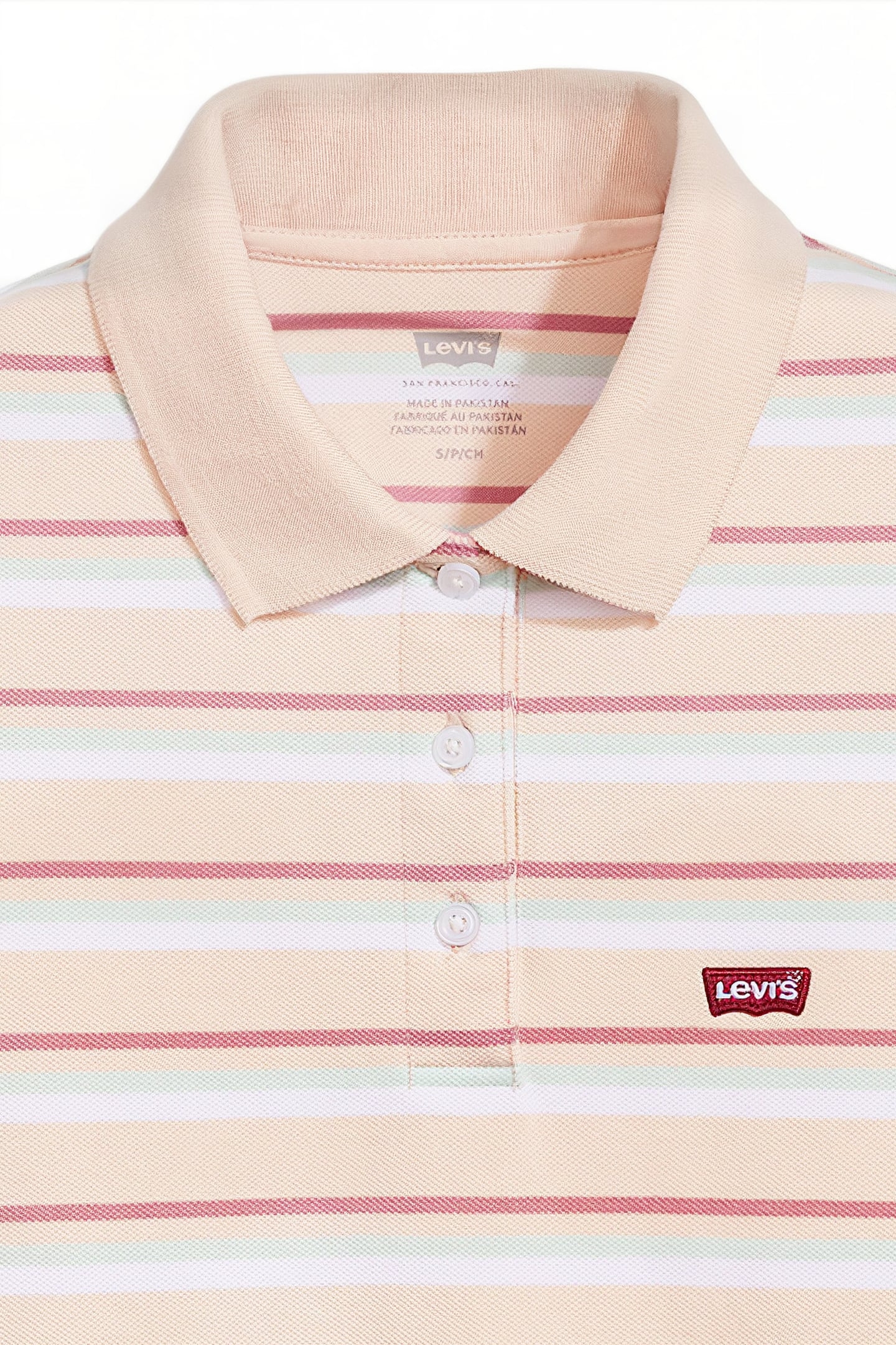 LEVIS POLO SHIRT PINK 4