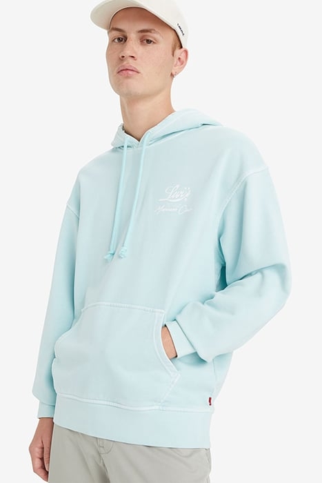 RELAXED JEANS HOODIE BLUE 5