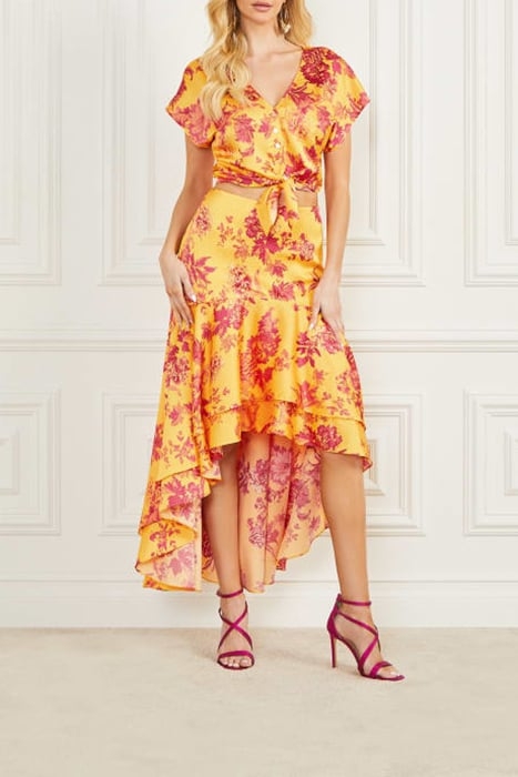 EMAYA WRAP DRESS EDEN PRINT 1