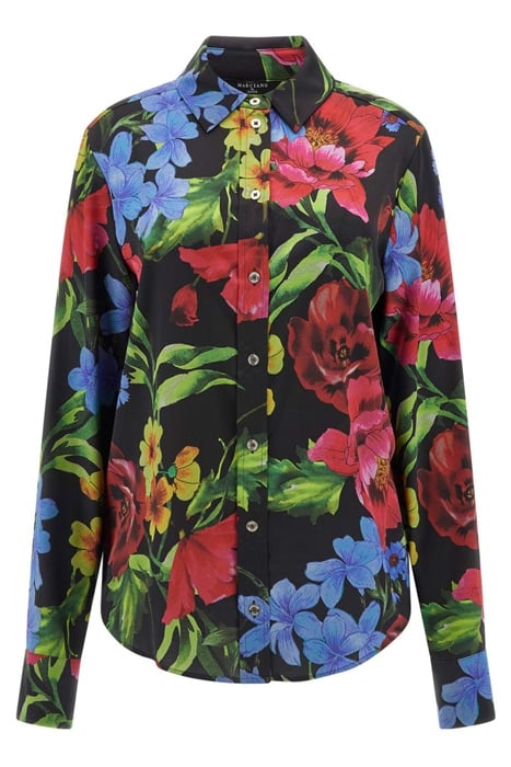 MELISSA PRINTED SHIRT BOLDLY BLOOMING BUTTON-DOWN PRINT 4