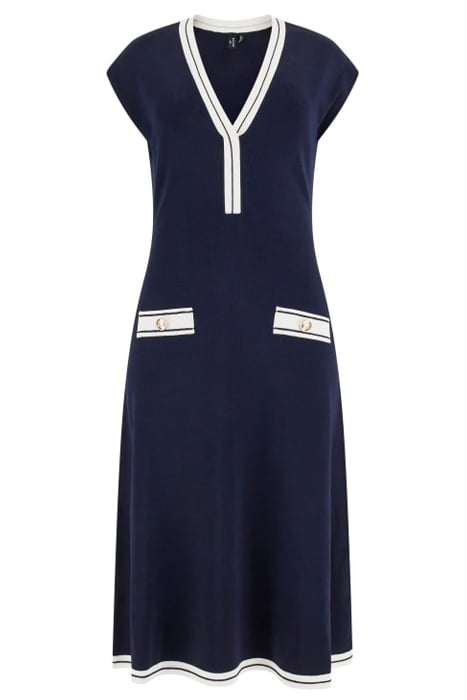 FEBE SWEATER DRESS SECRET BLUE 4