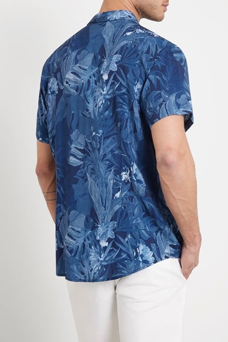SS ECO RAYON TROPICAL SHIRT ETCHED TROPICAL PRIN 2