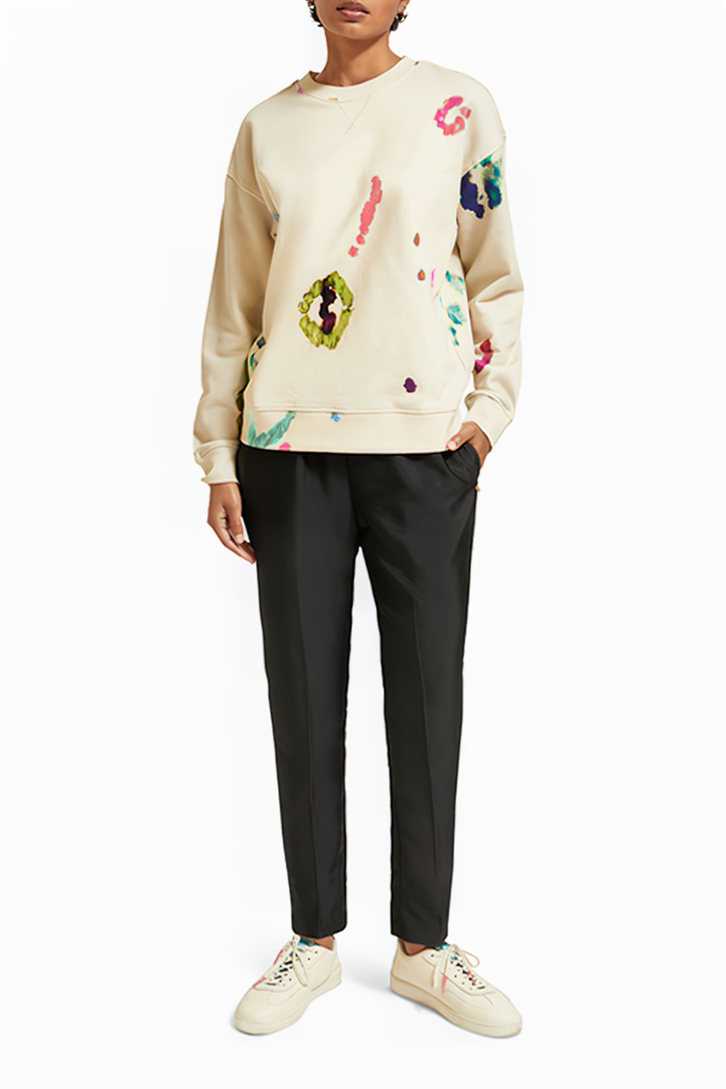 MAIA - MID RISE TAPERED LEG WITH ELASTICATED WAIST EVENING B 3