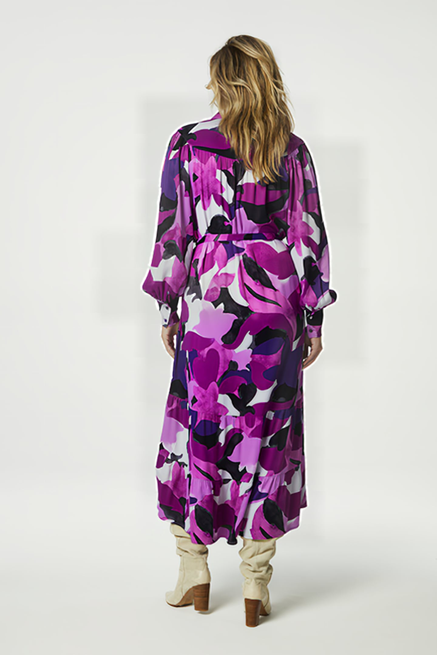 NOA DRESS BUBBLE GUM PINK/MIST 2